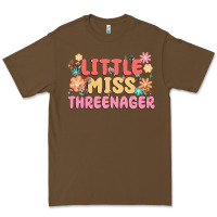 Cacao little miss threenager Premium Tee - MaliasSmallBusiness