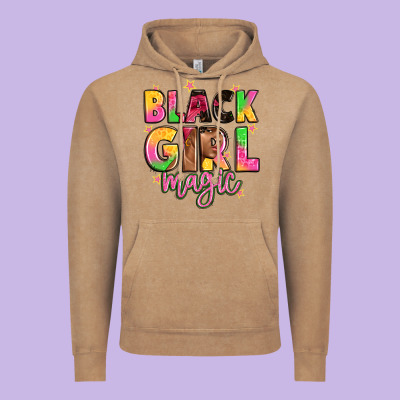 Black Girl Magic Vintage Hoodie Designed By Artiststas