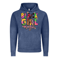 Vintage Denim black girl magic Vintage Hoodie - Artiststas