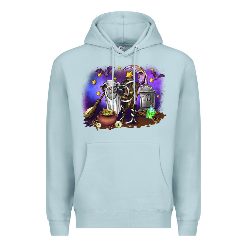 Cow Halloween Premium Hoodie by RanaPortraitStore | Teevron