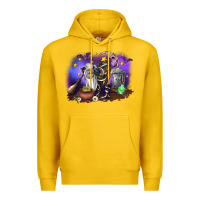Lemon Cow Halloween Premium Hoodie - RanaPortraitStore
