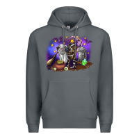 Rock Cow Halloween Premium Hoodie - RanaPortraitStore