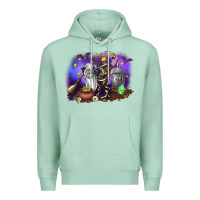 Seafoam Cow Halloween Premium Hoodie - RanaPortraitStore