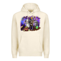 Tofu Cow Halloween Premium Hoodie - RanaPortraitStore