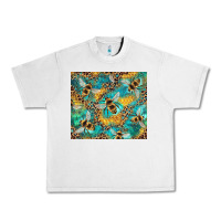 Lunar Rock honeycomb and bees with leopard Urban Heavy Tee - Artiststas