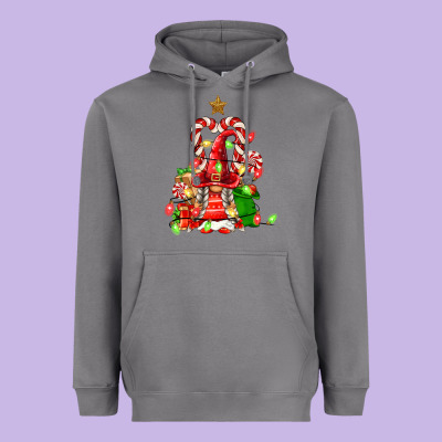 Christmas  Gnomes Heavyweight Hoodie Designed By Fadigitalartstudio