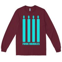 Burgundy fork handles Long Sleeve Tee - Bettercallsaul
