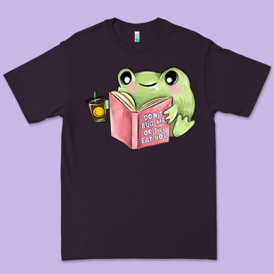 Dont Bug Me Or ı Will Eat You Premium Tee Designed By Maliassmallbusiness