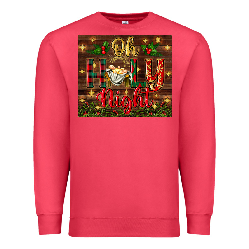 Oh Holy Night Premium Sweatshirt by BundleAndBundleShop | Teevron