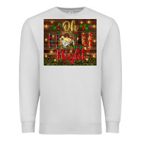 Dove Grey oh holy night Premium Sweatshirt - BundleAndBundleShop