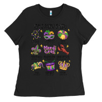 Black god says i am mardi gras Ladies Tee - MaliasSmallBusiness