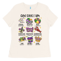 Bone god says i am mardi gras Ladies Tee - MaliasSmallBusiness