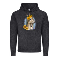 Sunflower Baby Donkey Vintage Hoodie | Teevron