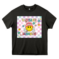 Asphalt a little bit dramatic retro Heavy Core Tee - MaliasSmallBusiness
