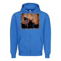 True Royal America Western Cowboy and Cowgirl Leopard Frame Zipper Hoodie - CowCowDesign