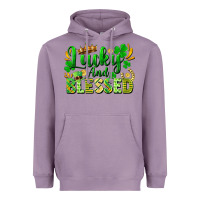 Lavender lucky and blessed Heavyweight Hoodie - FaDigitalArtStudio