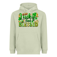 Matcha lucky and blessed Heavyweight Hoodie - FaDigitalArtStudio