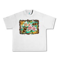 Lunar Rock bees and lilies with leopard Urban Heavy Tee - Artiststas