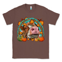 Chestnut Fall Cow Rainbow Classic Tee - LillyAllenDesigns
