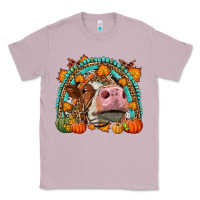 Lilac Fall Cow Rainbow Classic Tee - LillyAllenDesigns
