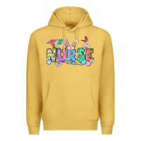 Antique Gold Easter Nurse Premium Hoodie - OliviaCreatesArt