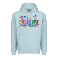 Blue Mist Easter Nurse Premium Hoodie - OliviaCreatesArt