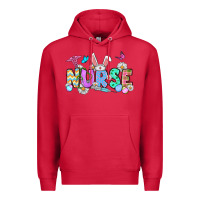 Cardinal Easter Nurse Premium Hoodie - OliviaCreatesArt