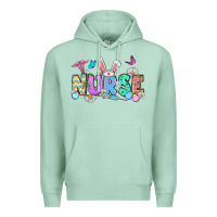 Seafoam Easter Nurse Premium Hoodie - OliviaCreatesArt