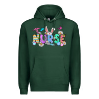 Sports Green Easter Nurse Premium Hoodie - OliviaCreatesArt