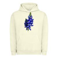 Pigment Pistachio Bluebonnet Flower Illustrations Urban Hoodie - LillyAllenDesigns