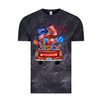 Cloud Black farm truck,america flag Vintage Tee - JahusDesignShop
