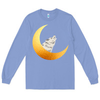 Colony Blue Howling Wolf Long Sleeve Tee - Bettercallsaul