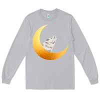 Moon Dust Howling Wolf Long Sleeve Tee - Bettercallsaul