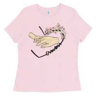 Bubblegum Pink personalized grandma Ladies Tee - MaliasSmallBusiness