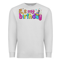 Dove Grey it's my birthday Premium Sweatshirt - BundleAndBundleShop