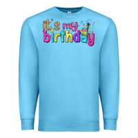Ocean Blue it's my birthday Premium Sweatshirt - BundleAndBundleShop