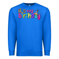 True Royal it's my birthday Premium Sweatshirt - BundleAndBundleShop