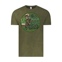 Vintage Olive never enough plants Vintage Tee - Artiststas