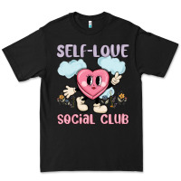 Black self love social club Premium Tee - MaliasSmallBusiness