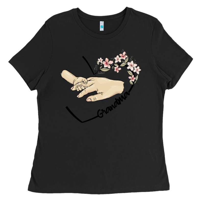 Personalized Grandma Ladies Tee by MaliasSmallBusiness | Teevron