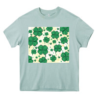 Arona st patrick clover Heavy Core Tee - MaliasSmallBusiness