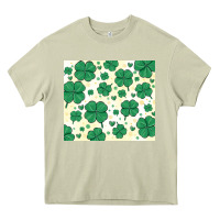Mossy st patrick clover Heavy Core Tee - MaliasSmallBusiness
