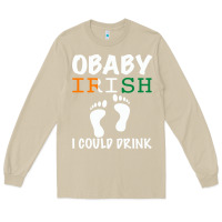 Mushroom O' Baby Irish I Could Drink Long Sleeve Tee - Bettercallsaul