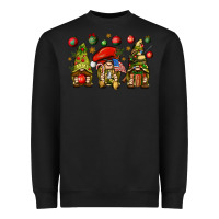 Black Christmas Army Gnomes 4th of july Heavyweight Sweatshirt - HowdyJamesFarm