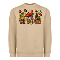 Mushroom Christmas Army Gnomes 4th of july Heavyweight Sweatshirt - HowdyJamesFarm