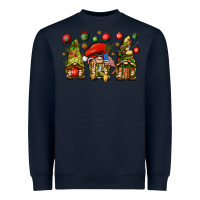 Navy Christmas Army Gnomes 4th of july Heavyweight Sweatshirt - HowdyJamesFarm