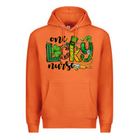 Carrot St. Patrick's Day One lucky Nurse Premium Hoodie - OliviaCreatesArt
