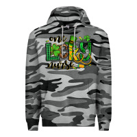 Slate Camo St. Patrick's Day One lucky Nurse Premium Hoodie - OliviaCreatesArt