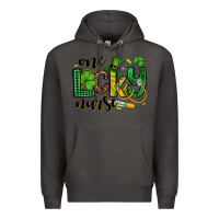 Smoke St. Patrick's Day One lucky Nurse Premium Hoodie - OliviaCreatesArt