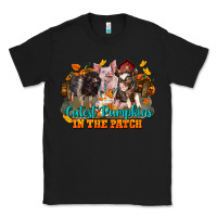 Black Fall Cutest Pumpkin In The Patch Pig Classic Tee - LillyAllenDesigns